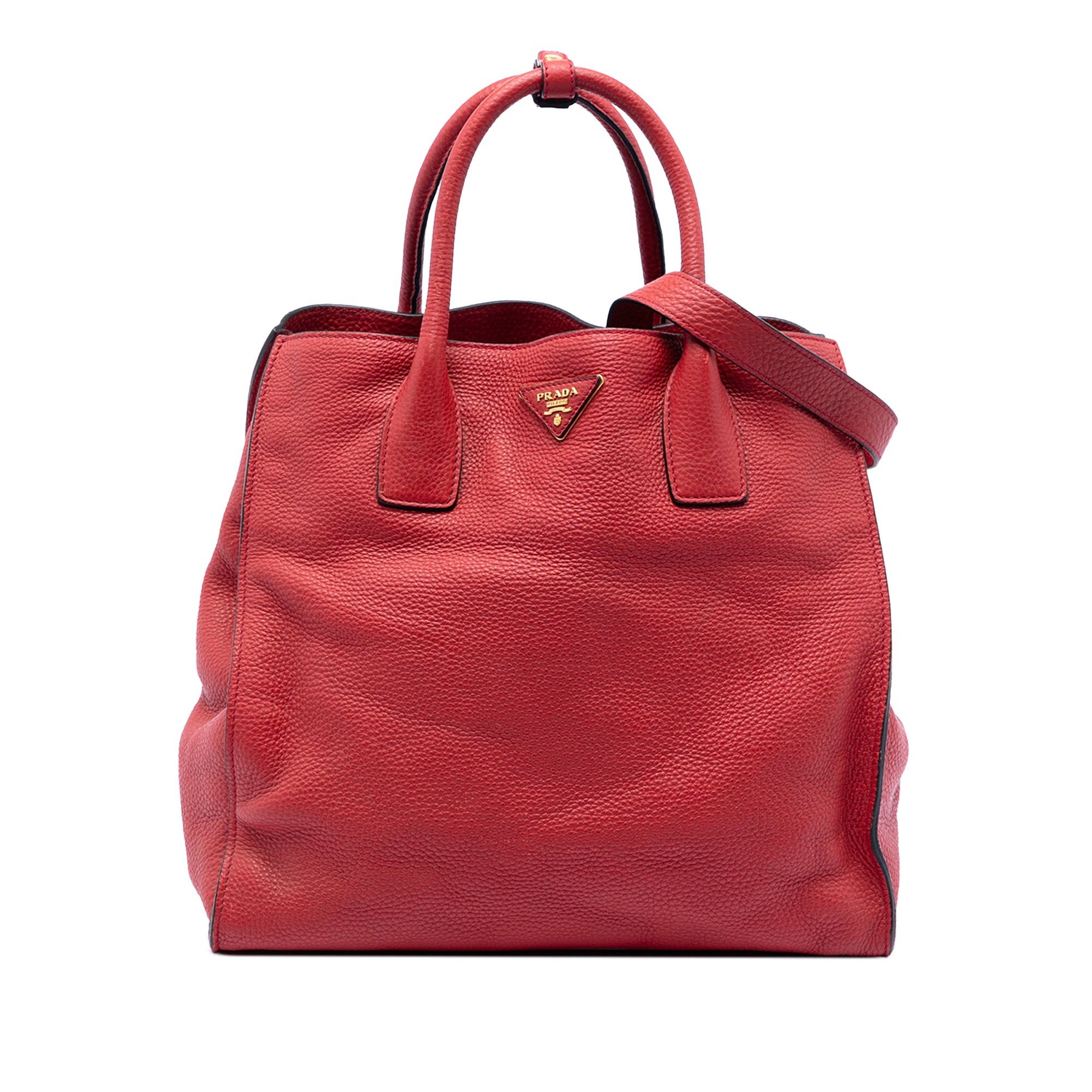 Prada Vitello Daino Open Convertible Tote Size ONE SIZE - 1 Thumbnail