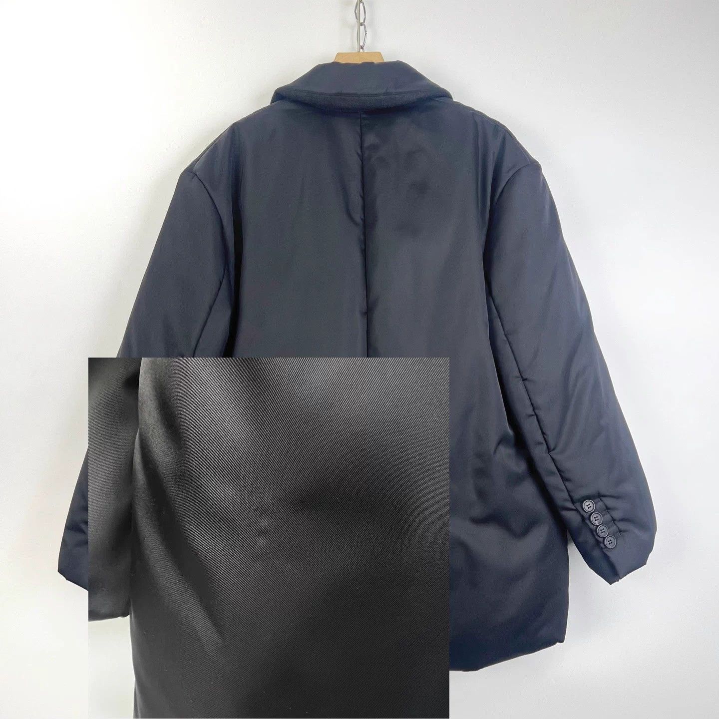 Prada Rare Prada black suit-style down jacket, Size M / US 6-8 / IT 42-44 - 3 Thumbnail