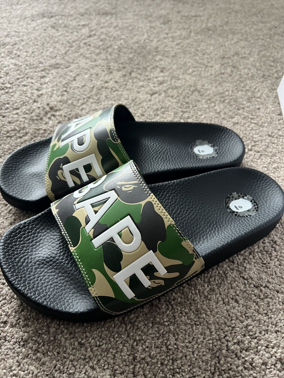 Bape ABC Camo Slides Size US 8 / EU 41 - 3 Thumbnail