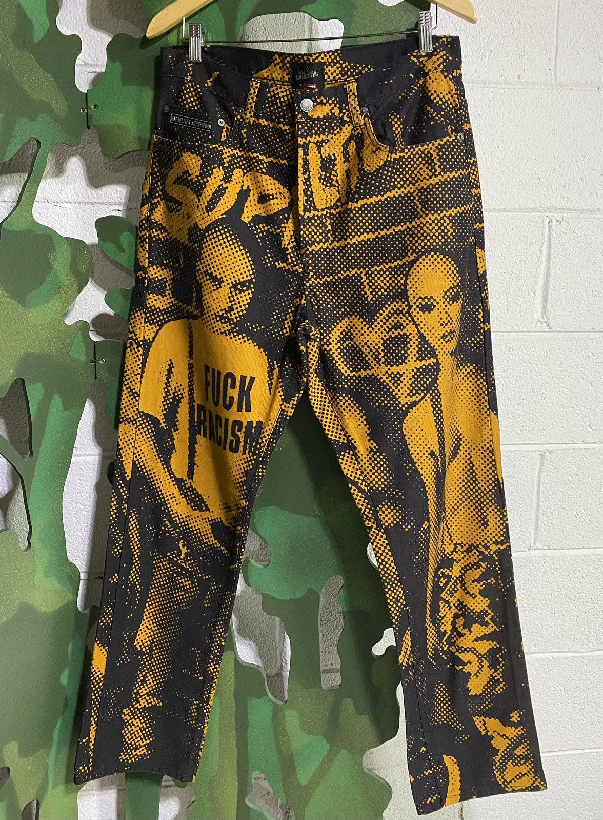 Supreme Supreme faux croc painter pant black (size 34) NWOT | Grailed