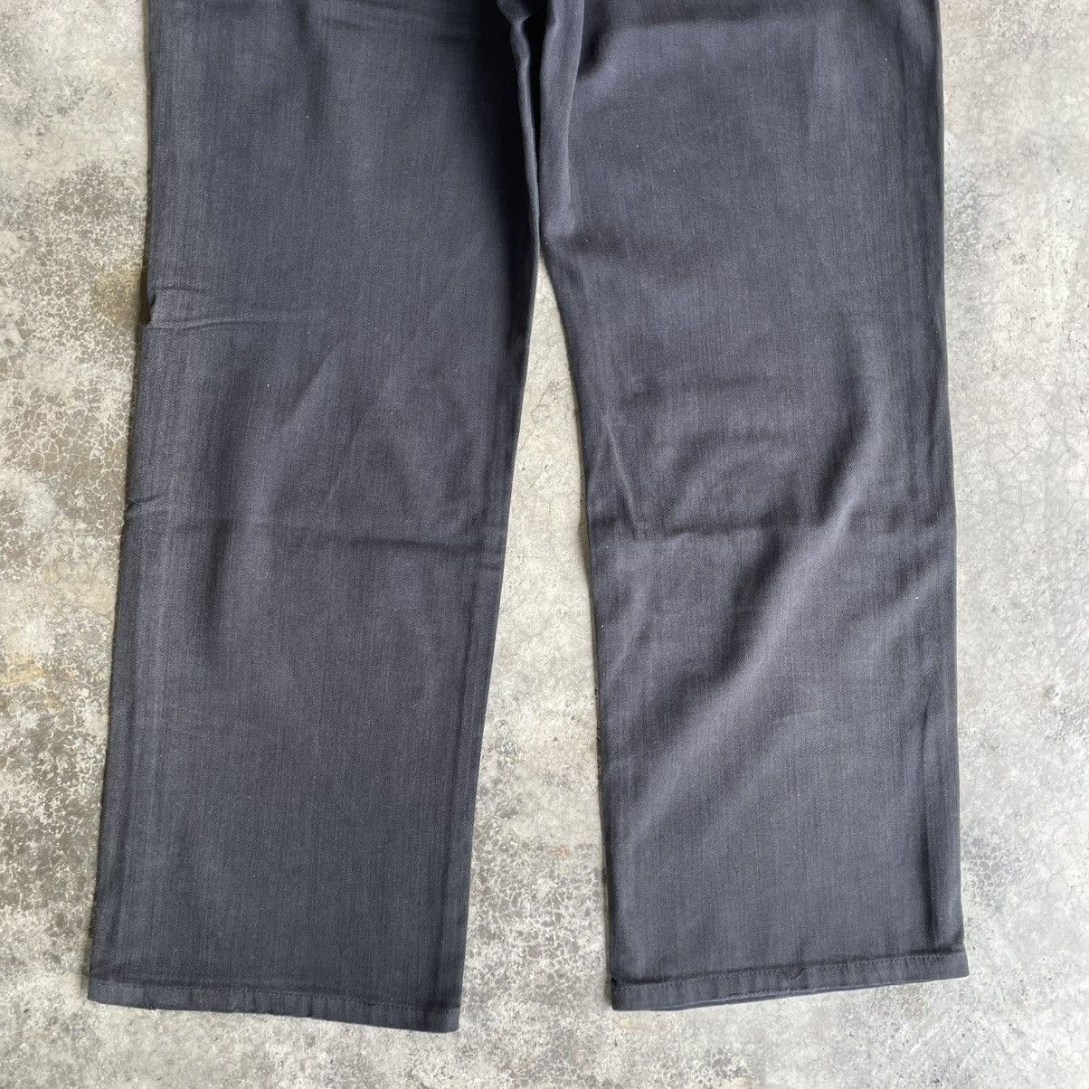 Edwin 🔥Vintage Edwin Soft Flex Super Black Relaxed Denim Jeans Size US 32 / EU 48 - 6 Thumbnail