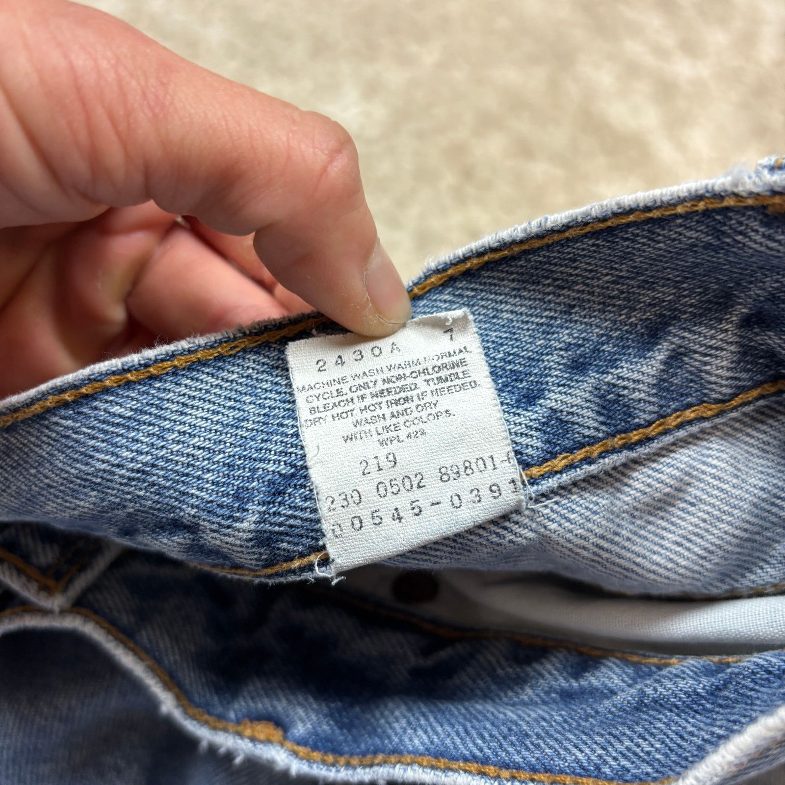 Levi's × Vintage Vintage Levi's 545 Loose Fit Jeans Men's 34x32 (32x30) Baggy Size US 32 / EU 48 - 11 Thumbnail