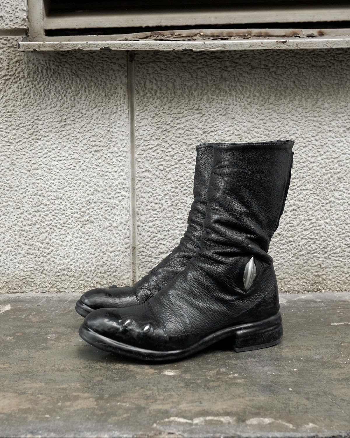 Carol Christian Poell Drip Prosthetic Boots AM/2687PR