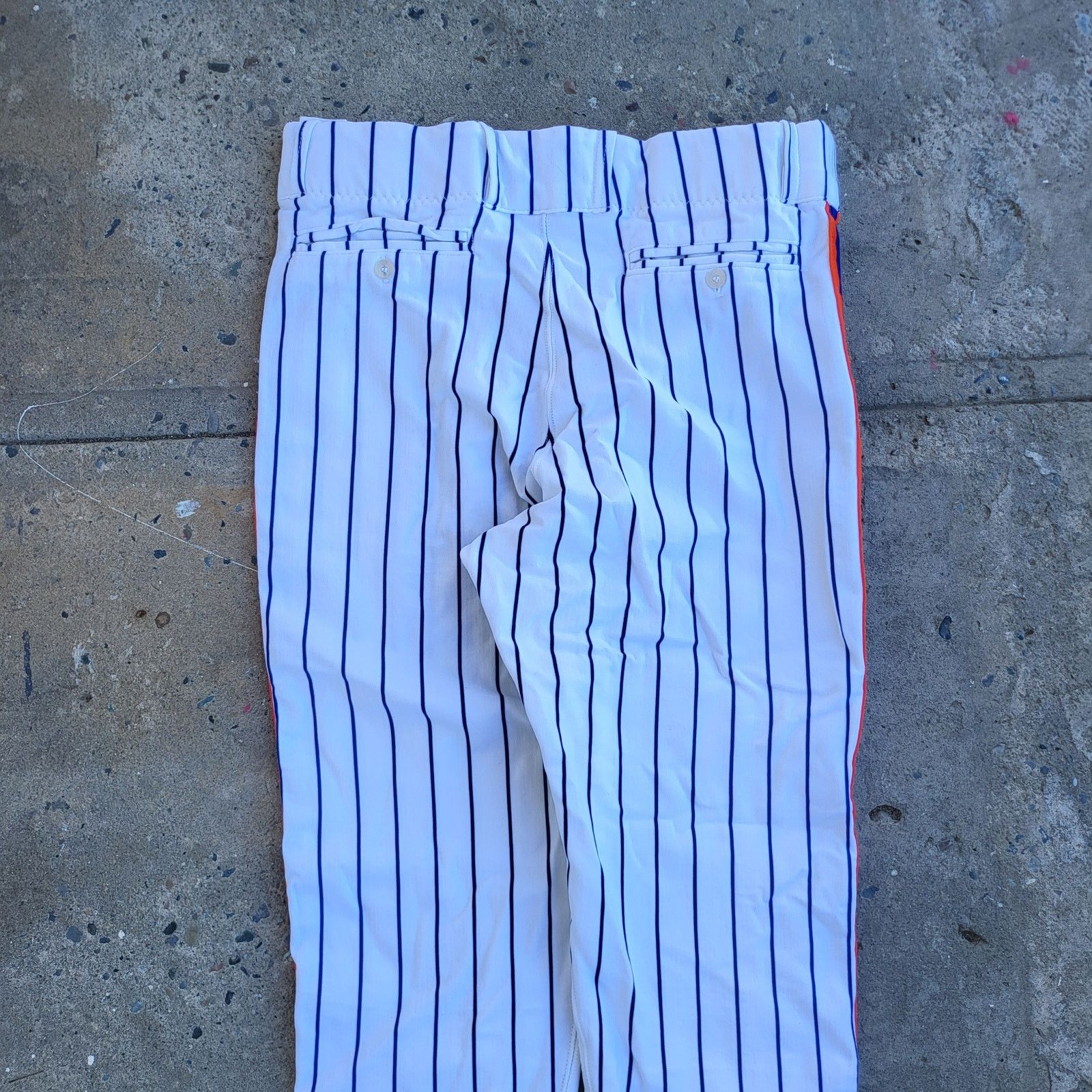 MLB Vintage New York Mets Player Issued Pants XL White Pinstripe Size US 36 / EU 52 - 5 Thumbnail