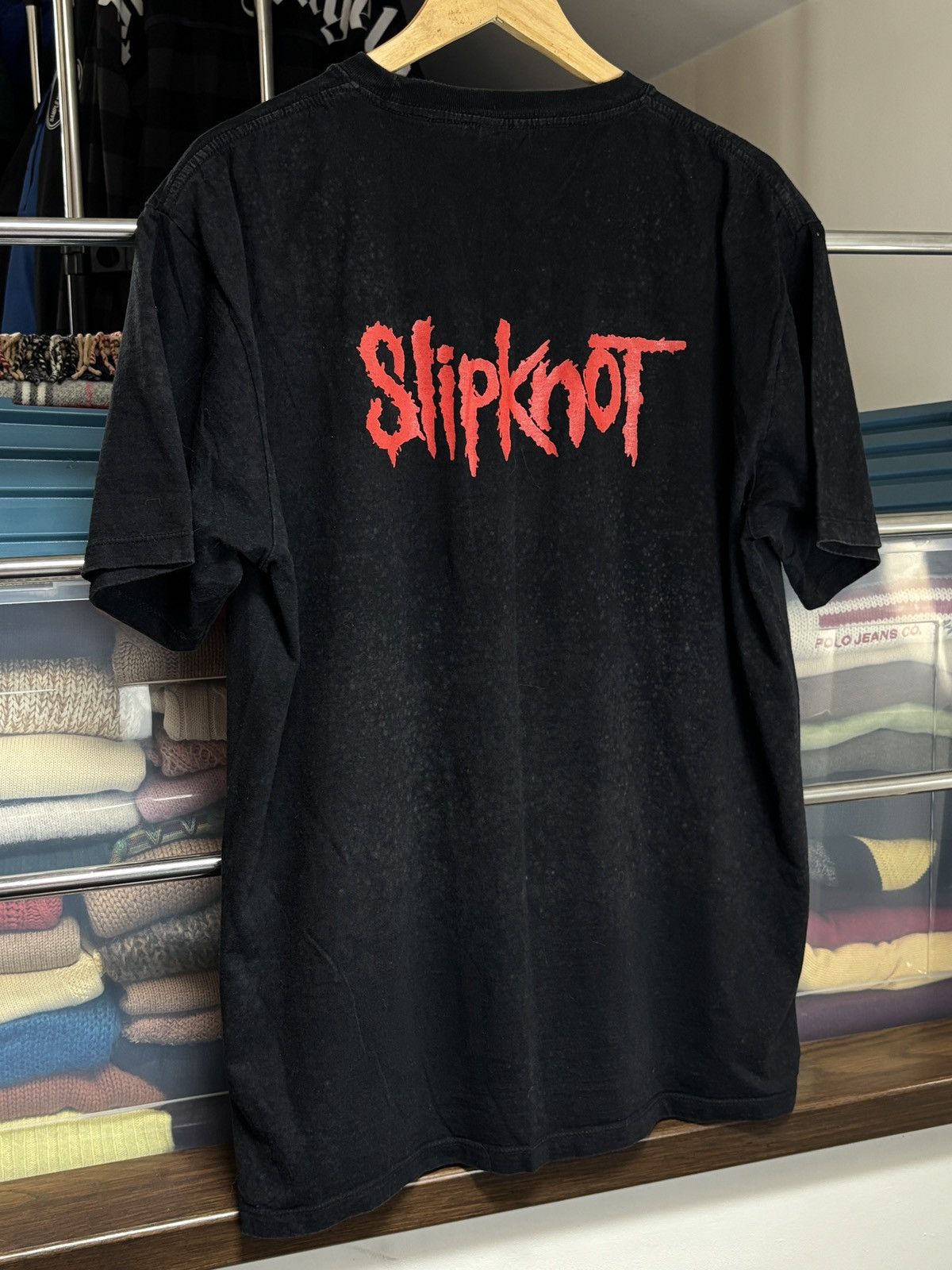Vintage Slipknot Vintage Heavy Metal Band Rock Tees Rare Print Size US XL / EU 56 / 4 - 4 Thumbnail