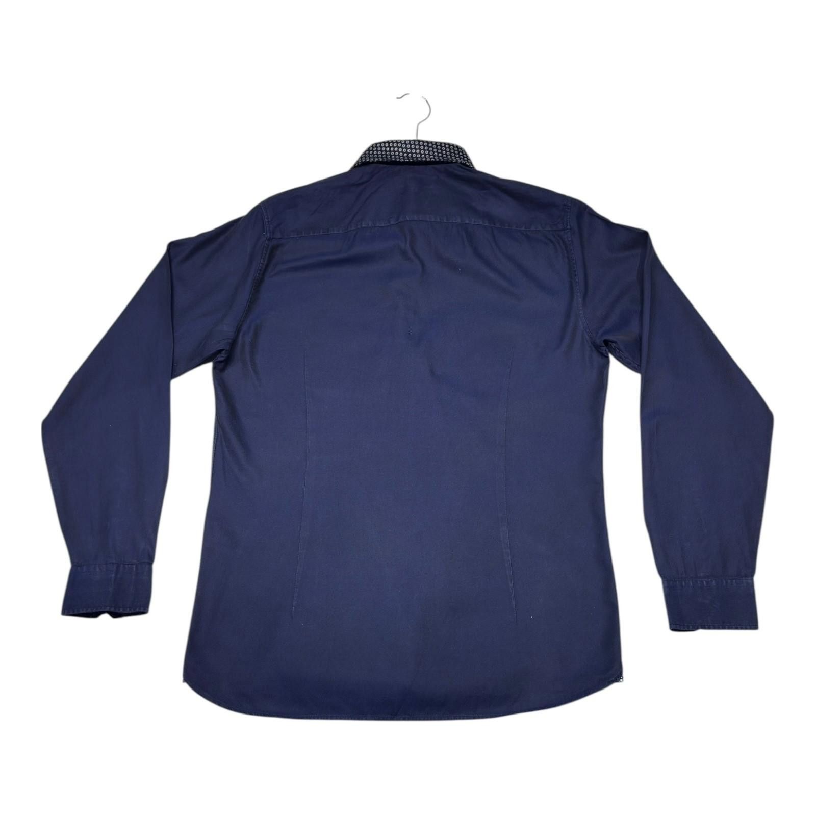 Ted Baker Ted Baker 3 Shirt Men's UK Size M Blue Contrasting Trim Size 38R - 5 Thumbnail