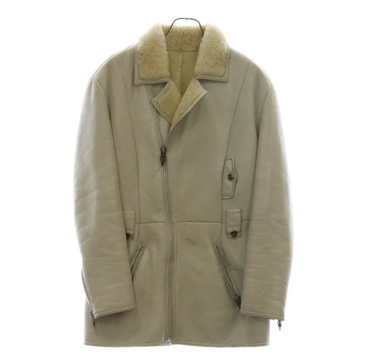 Chrome Hearts Chrome Hearts Mouton Heart Dagger Jacket White Size US M / EU 48-50 / 2 - 1 Thumbnail