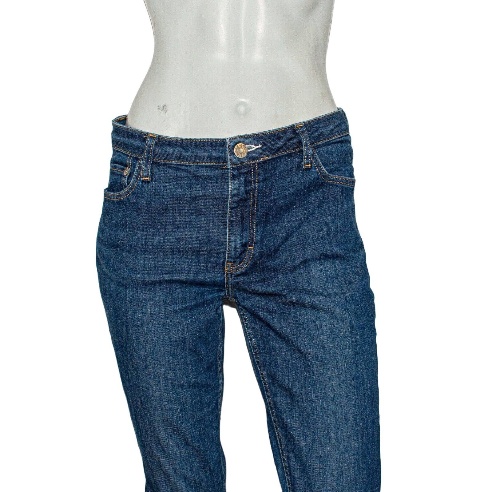 Acne Studios Acne Studios Women's Flex Raw Reform Denim Jeans Blue Size 28" / US 6 / IT 42 - 7 Thumbnail