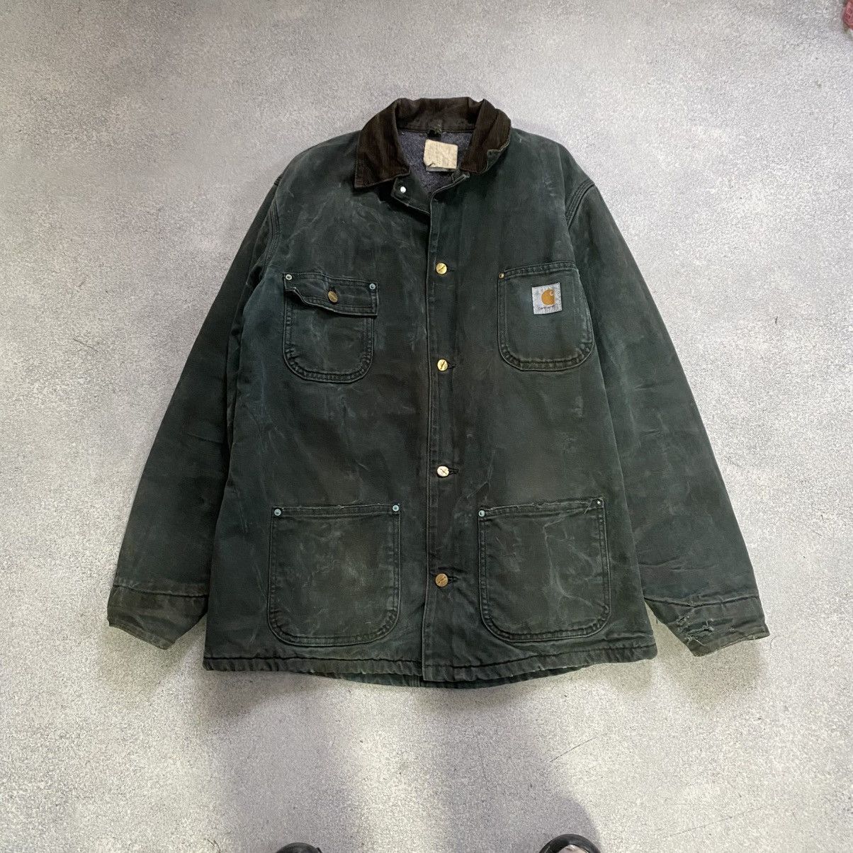 Carhartt Vintage Hooded Carhartt Jacket Size US L / EU 52-54 / 3 - 1 Thumbnail