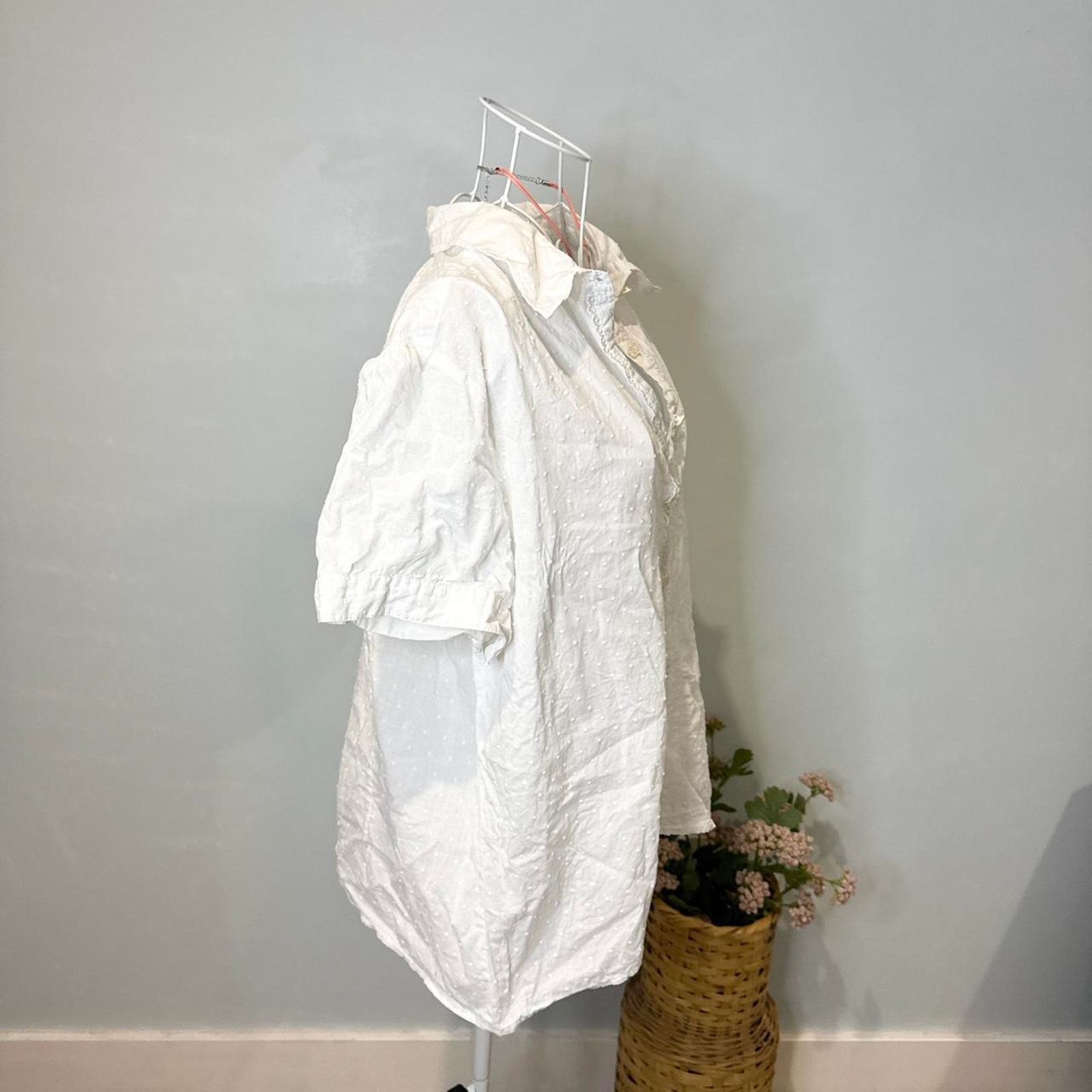 Other The perfect vintage style white babydoll top Size M / US 6-8 / IT 42-44 - 4 Thumbnail