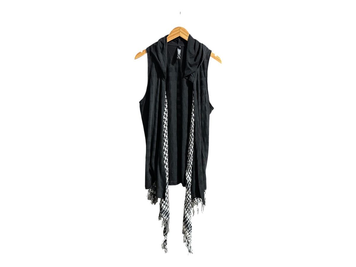 Japanese Brand 🔥Sick Y2K Dope.H Double Layered Shamagh Vest Hooded Size US L / EU 52-54 / 3 - 1 Thumbnail