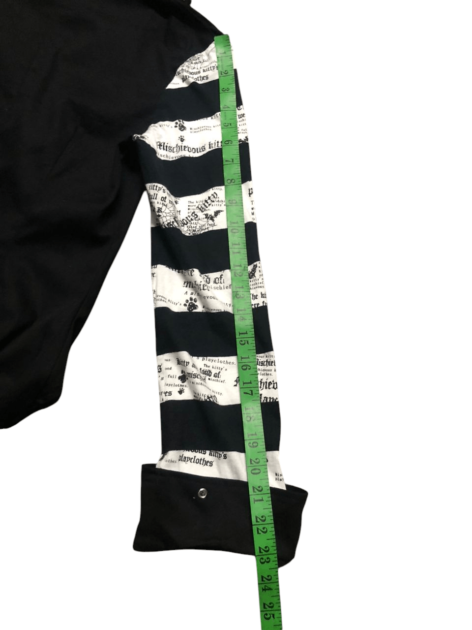 If Six Was Nine Body Line Japan Stripes Black With Cross Punk Jacket Size US S / EU 44-46 / 1 - 20 Thumbnail