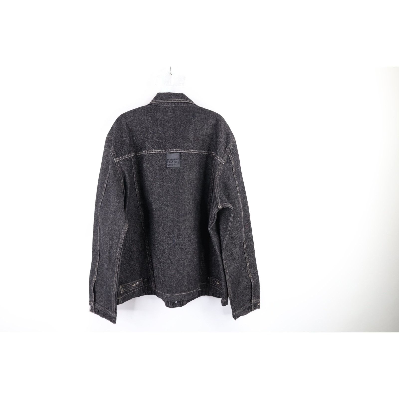 Marithe + Francois Girbaud × Vintage NOS Vintage 90s Marithe Francois Girbaud Denim Jacket Black Size US L / EU 52-54 / 3 - 7 Thumbnail