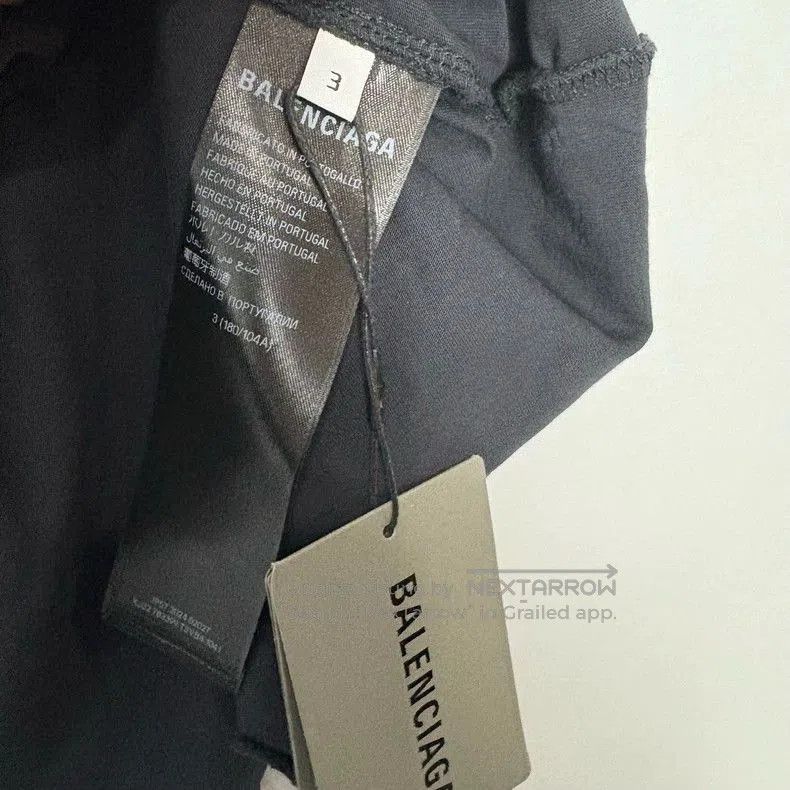 Balenciaga Balenciaga 25SS Faded Phantom T-Shirt. Size US M / EU 48-50 / 2 - 4 Thumbnail