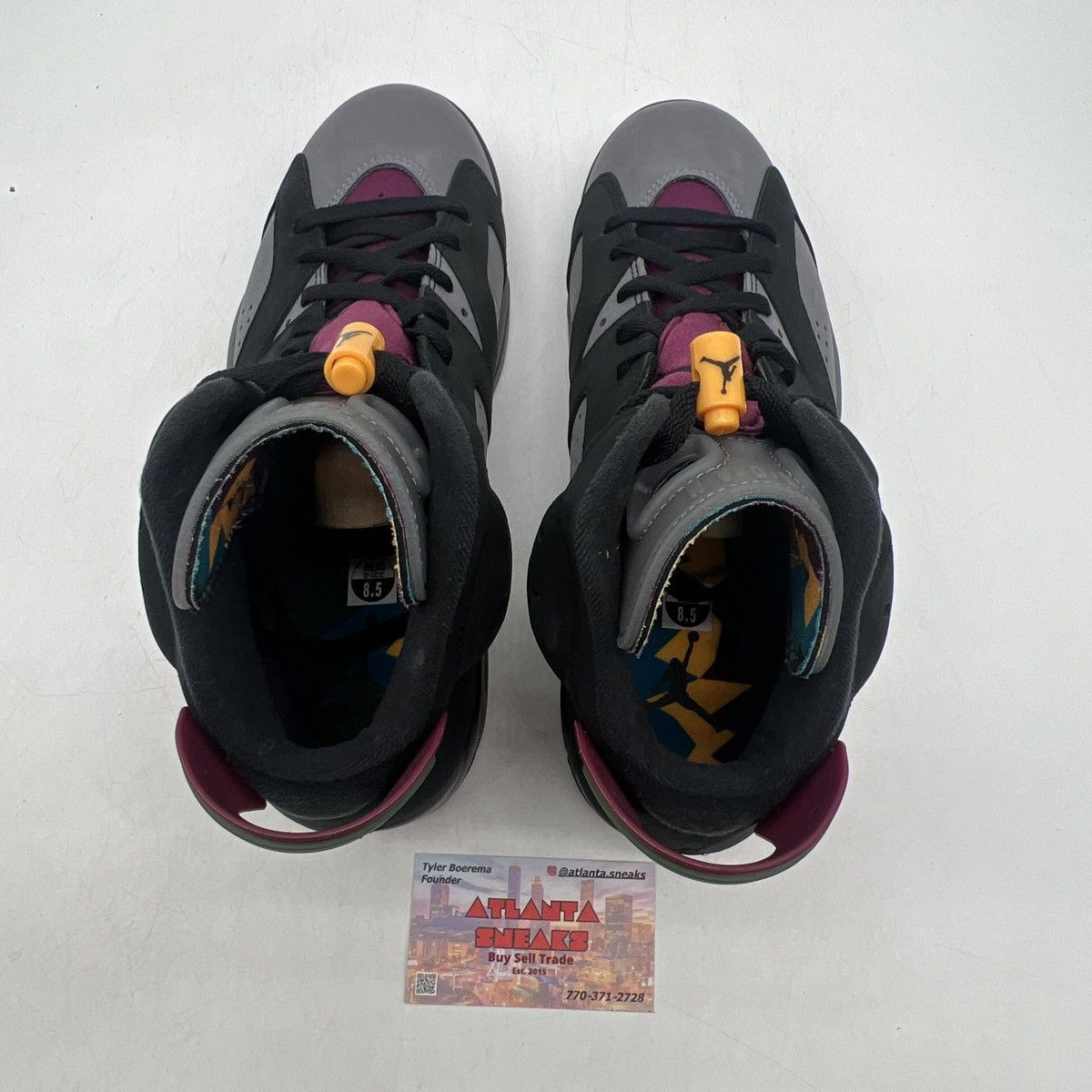 Jordan Brand Air Jordan 6 Bordeaux Size US 8.5 / EU 41-42 - 6 Thumbnail