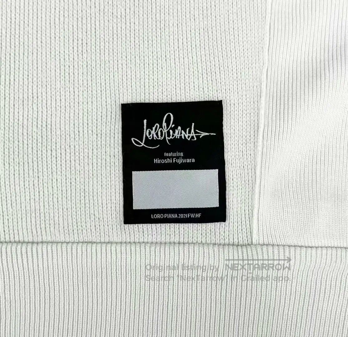 Loro Piana Loro Piana x Fragment Hooded Zip Sweatshirt. Size US XL / EU 56 / 4 - 6 Thumbnail