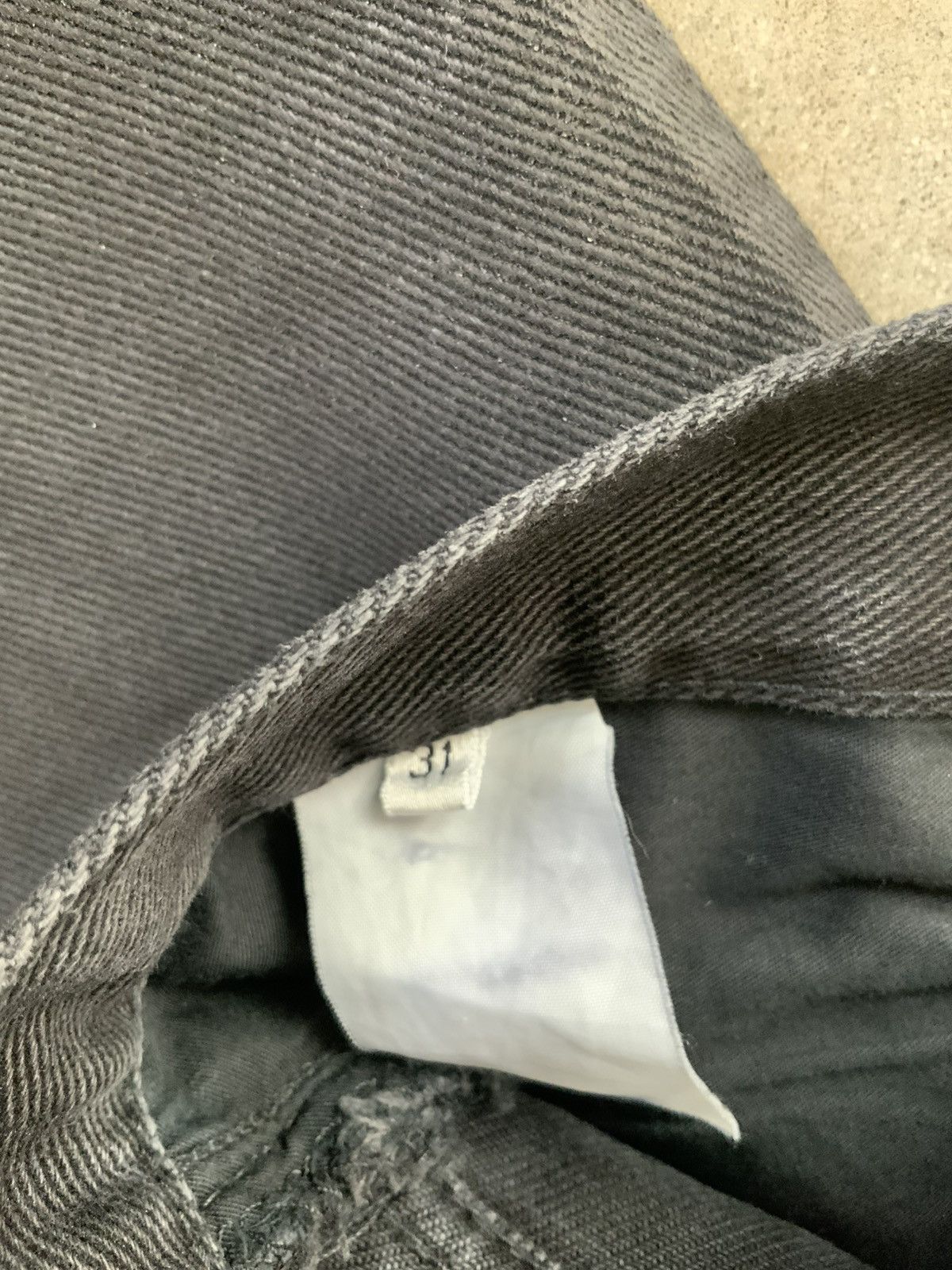 Helmut Lang ARCHIVE 90’S HELMUT LANG WAXED DENIM JEANS Size US 31 - 4 Thumbnail