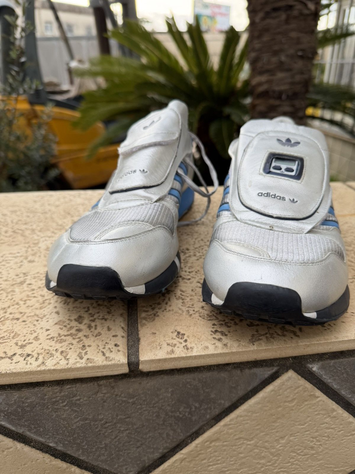 Adidas Adidas Micropacer Metallic Silver Shoes 2005 Vintage Size US 11.5 / EU 44-45 - 11 Thumbnail