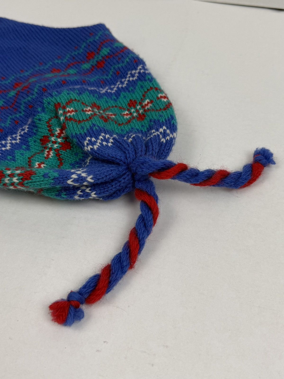 Other Vintage Top Notch Knit Ski Hat Aztec Wool Beanie Ear Flaps Size ONE SIZE - 6 Thumbnail