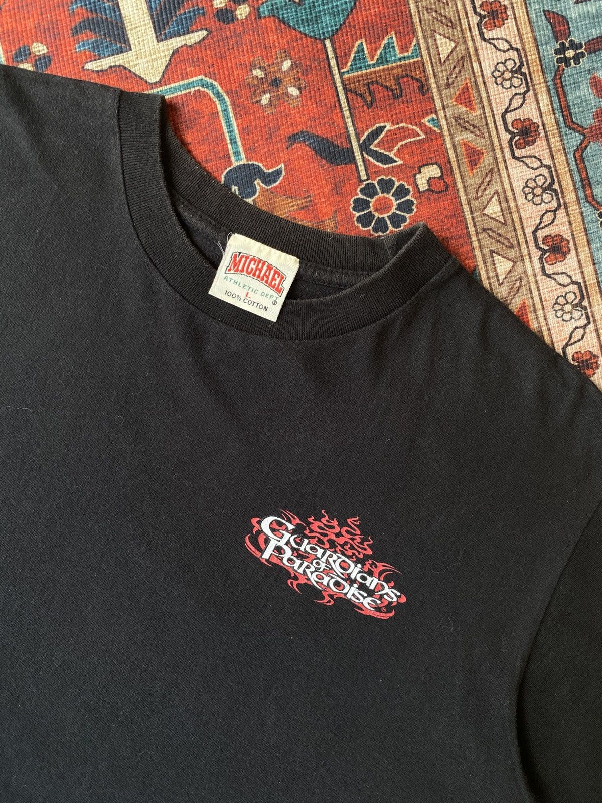 Vintage Vintage Guardians of Paradise ,Battle Dragon & tiger T-Shirt Size US M / EU 48-50 / 2 - 5 Thumbnail