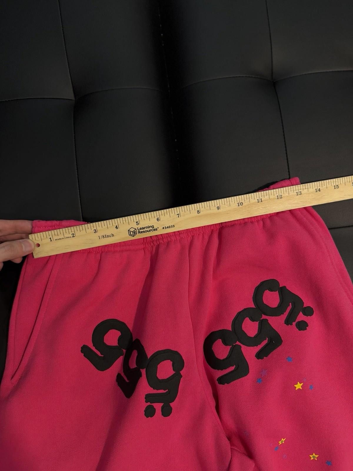 Sp5der Size S - Sp5der Worldwide Pink Sweatpants Spider Size US 30 / EU 46 - 11 Thumbnail