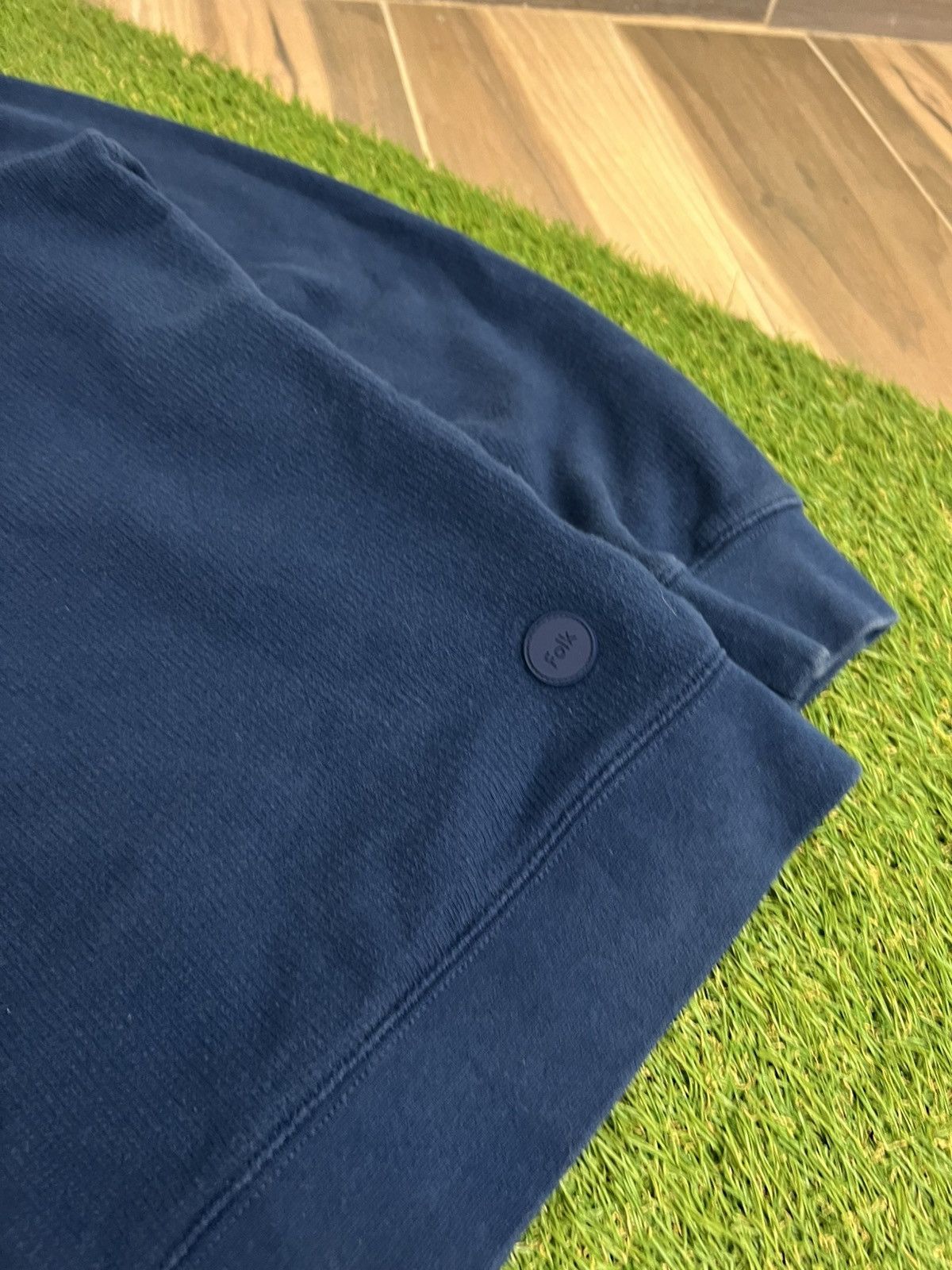 Other Vintage Folk Basic Sweatshirt Logo Blie Size XL Y2K Size US XL / EU 56 / 4 - 4 Thumbnail
