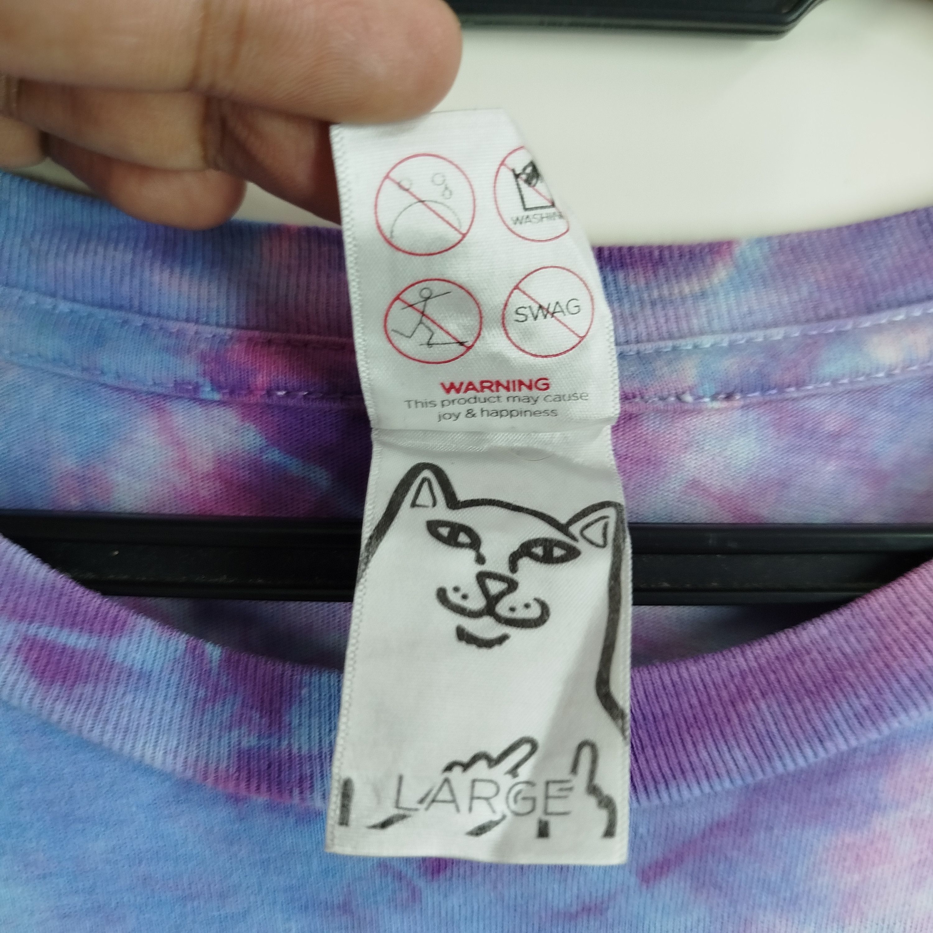 Designer × RIPNDIP Vintage Rip N Dip Grateful Dead Band Tye Dye Backhit Size US L / EU 52-54 / 3 - 11 Thumbnail