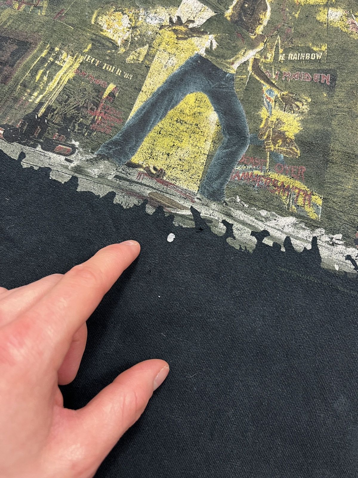 Band Tees × Iron Maiden × Vintage 2004 Vintage Iron Maiden "The Early Days" Rock Band Tee Size US M / EU 48-50 / 2 - 7 Thumbnail