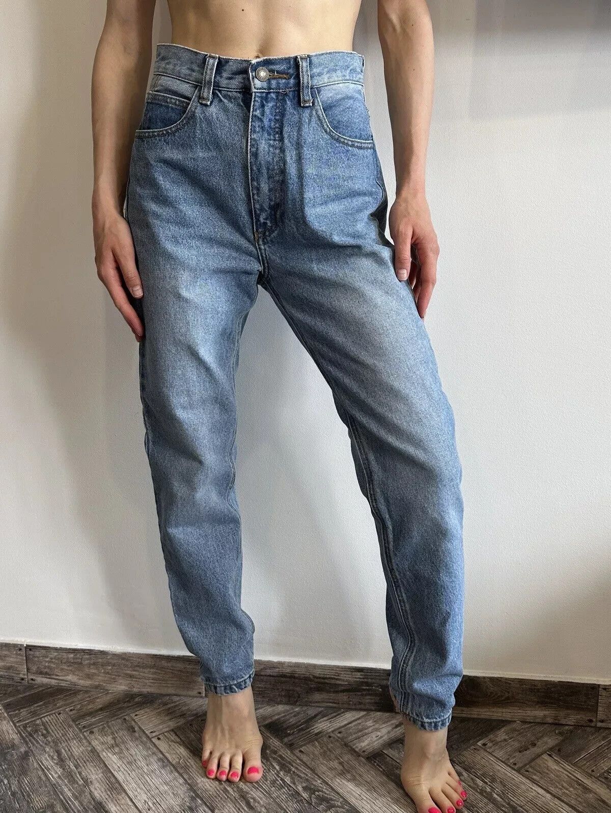 Other J.Galt Brandy Melville Mom Jeans High Waist Straight Leg Size 25" / US 0 / IT 36 - 1 Thumbnail