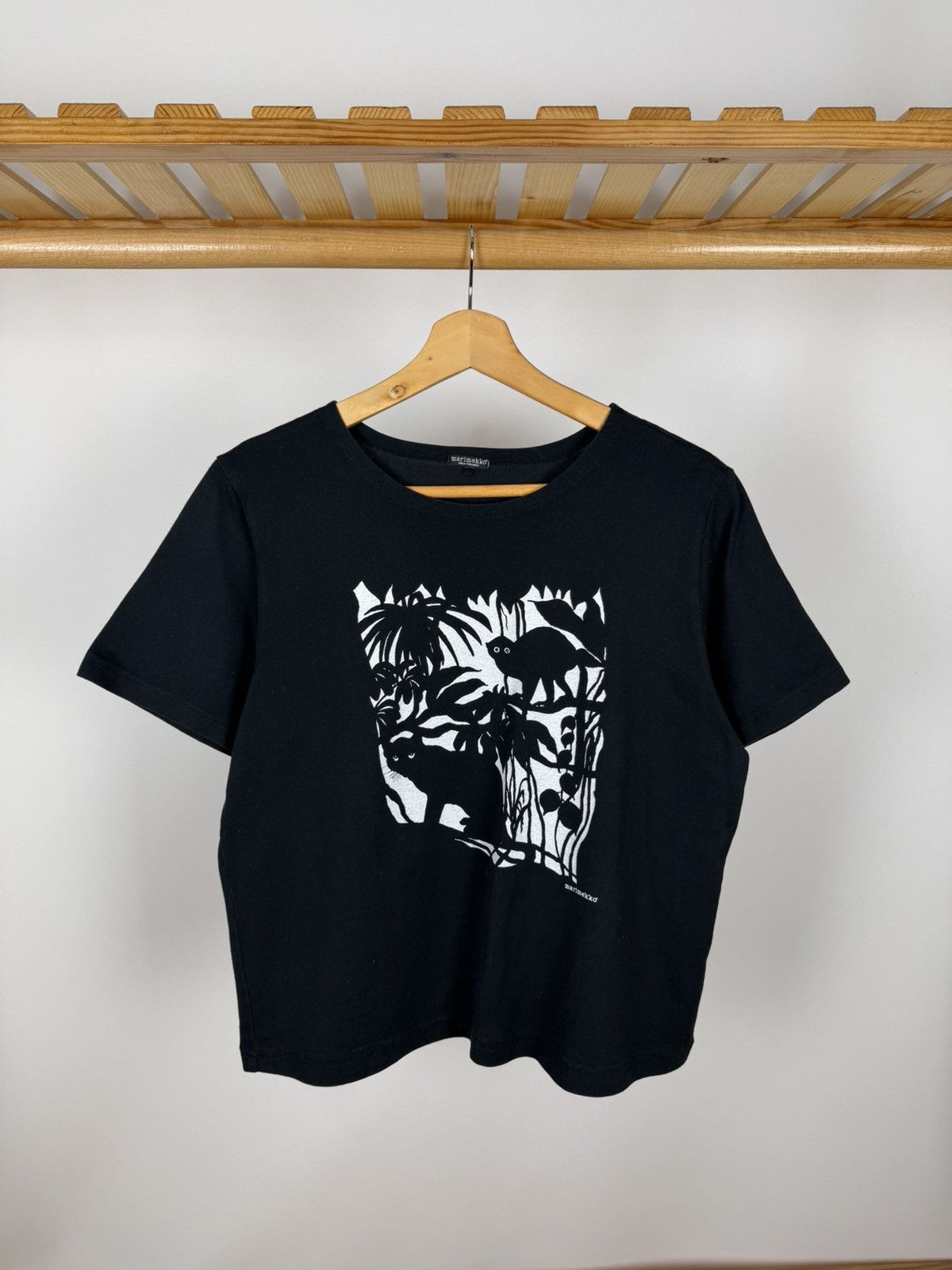 Marimekko Marimekko T-Shirt Animals Print Logo Size L Size L / US 10 / IT 46 - 1 Thumbnail