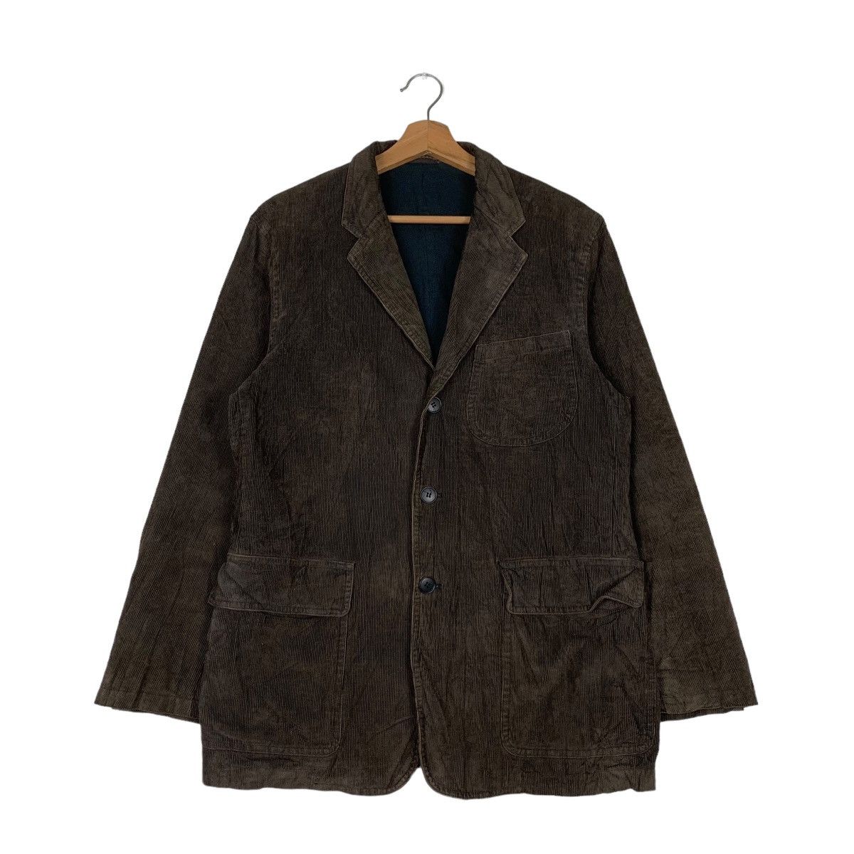 Beams Plus BEAMS Corduroy Casual Jacket Blazer #0463-C21 Size US M / EU 48-50 / 2 - 1 Thumbnail