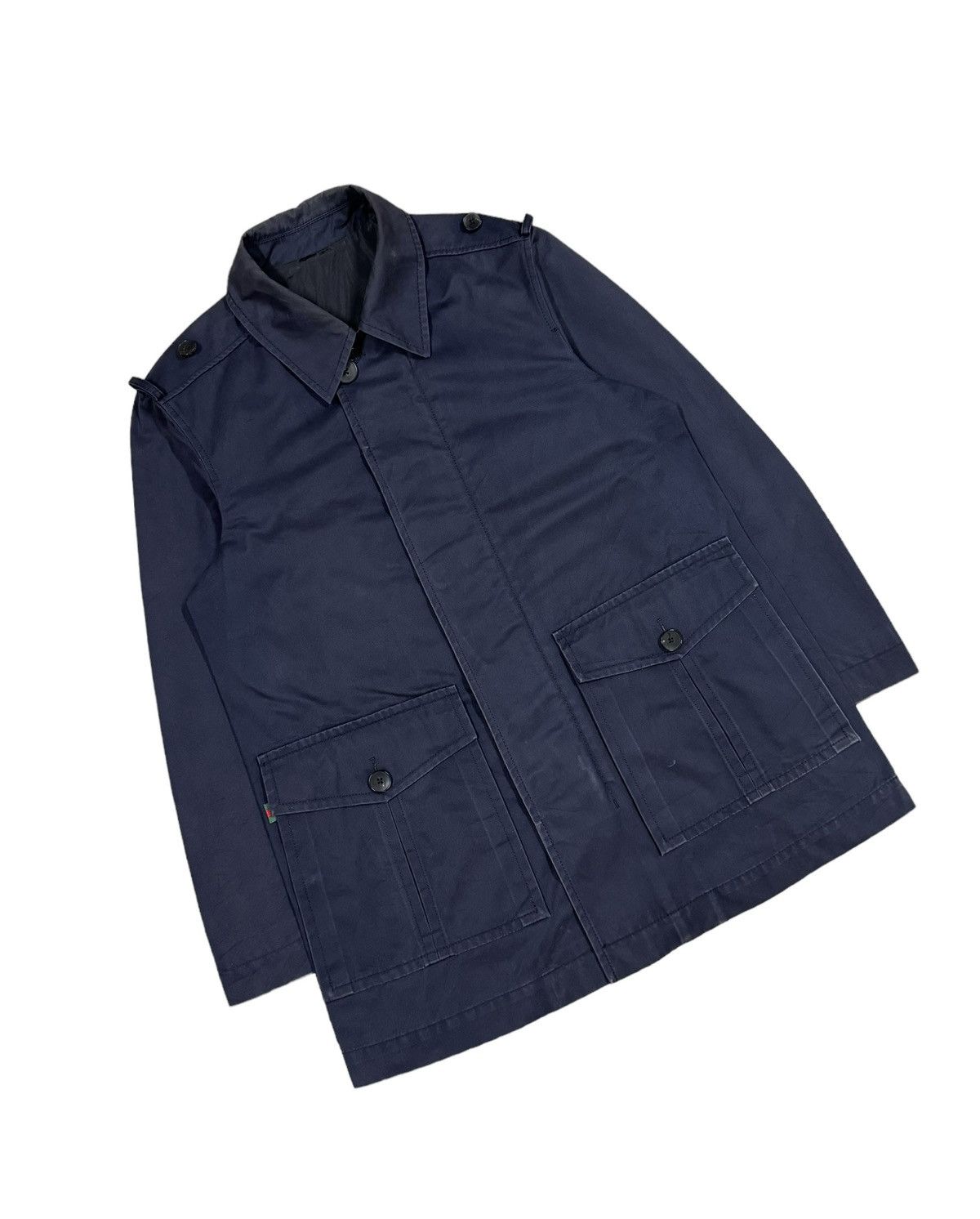 Gucci Authentic🔥Gucci Mac Coat Short Patch Pocket Made In Italy Size US M / EU 48-50 / 2 - 7 Thumbnail