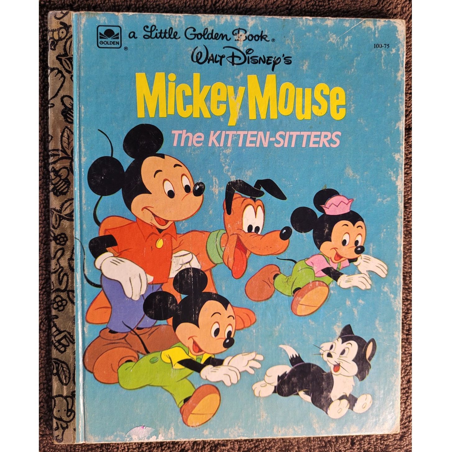 Disney Mickey Mouse "The Kitten Sitters" Book Vintage 1976 Size ONE SIZE - 1 Thumbnail