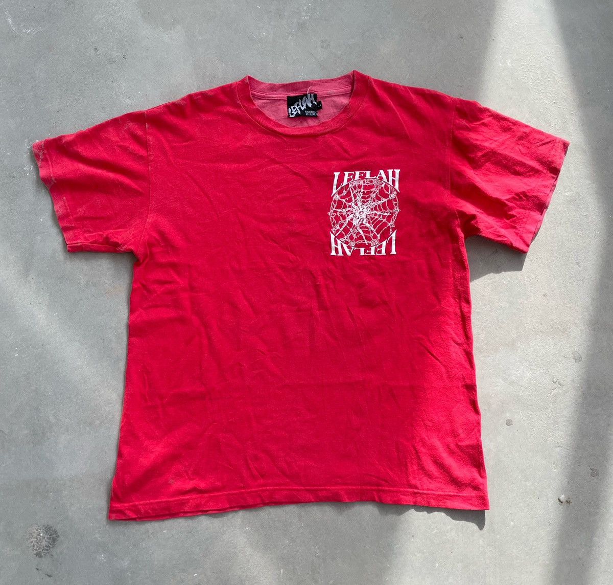 Japanese Brand LEFLAH BLACK WIDOW PRINTED TEE Size US L / EU 52-54 / 3 - 3 Thumbnail