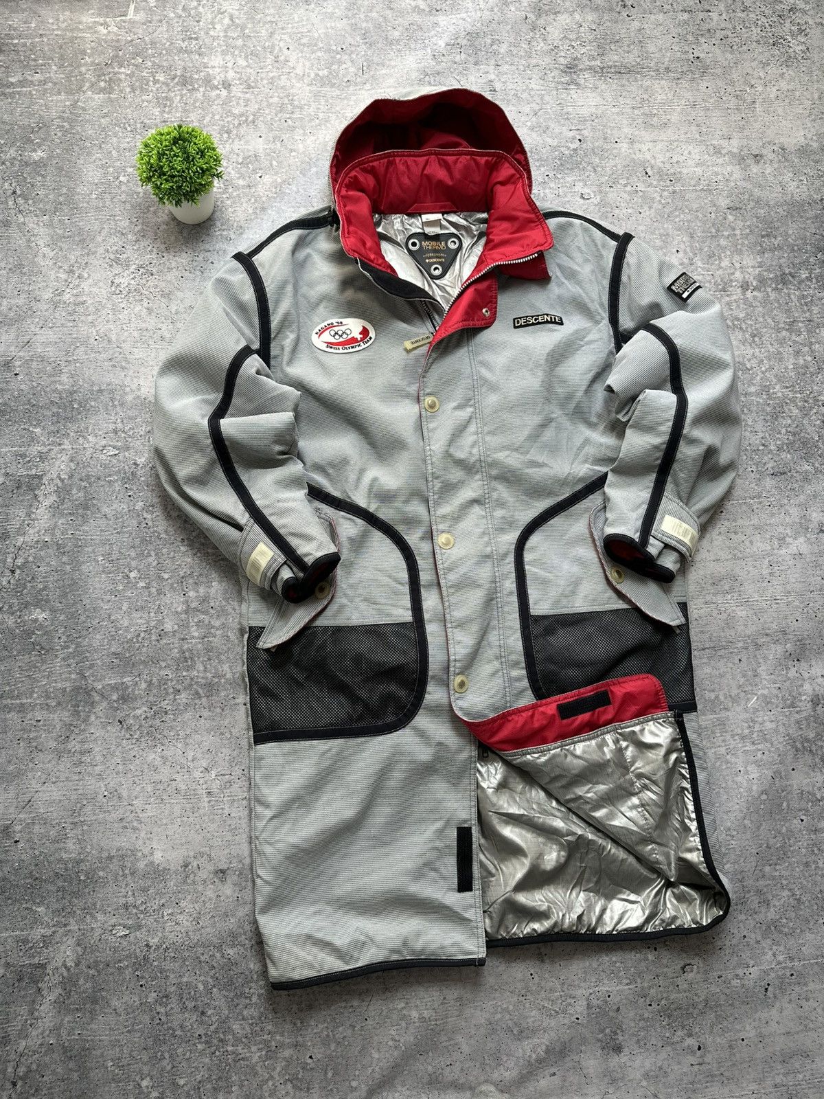 Descente Descente Ski Swiss Olympic 1998 Jacket Coat Mobil Thermo Size US L / EU 52-54 / 3 - 1 Thumbnail