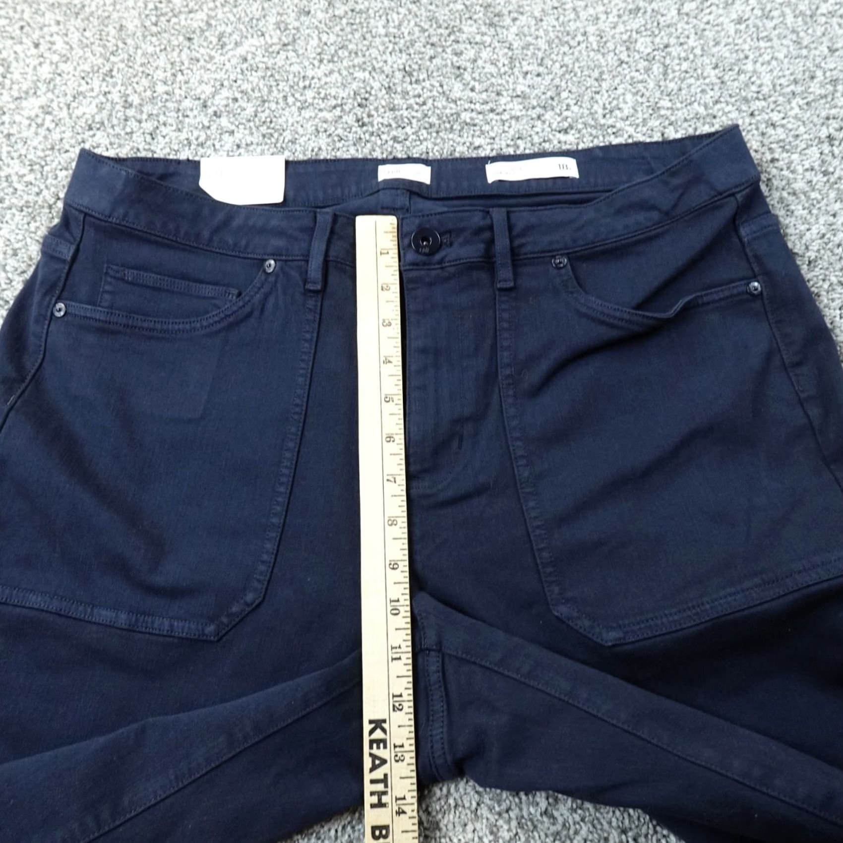 J. Jill J. Jill Jeans Womens 18P Denim High Rise Wide-Leg Baggy Stretch Jeans Blue - 5-Pocket Modern Classic Size 40" / US 18 - 5 Thumbnail