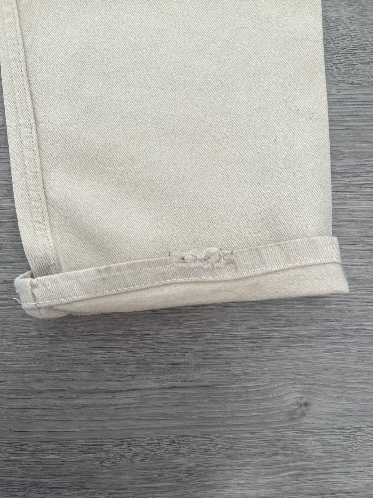 Wales Bonner High-waisted cotton/wool khaki Size US 30 / EU 46 - 5 Thumbnail