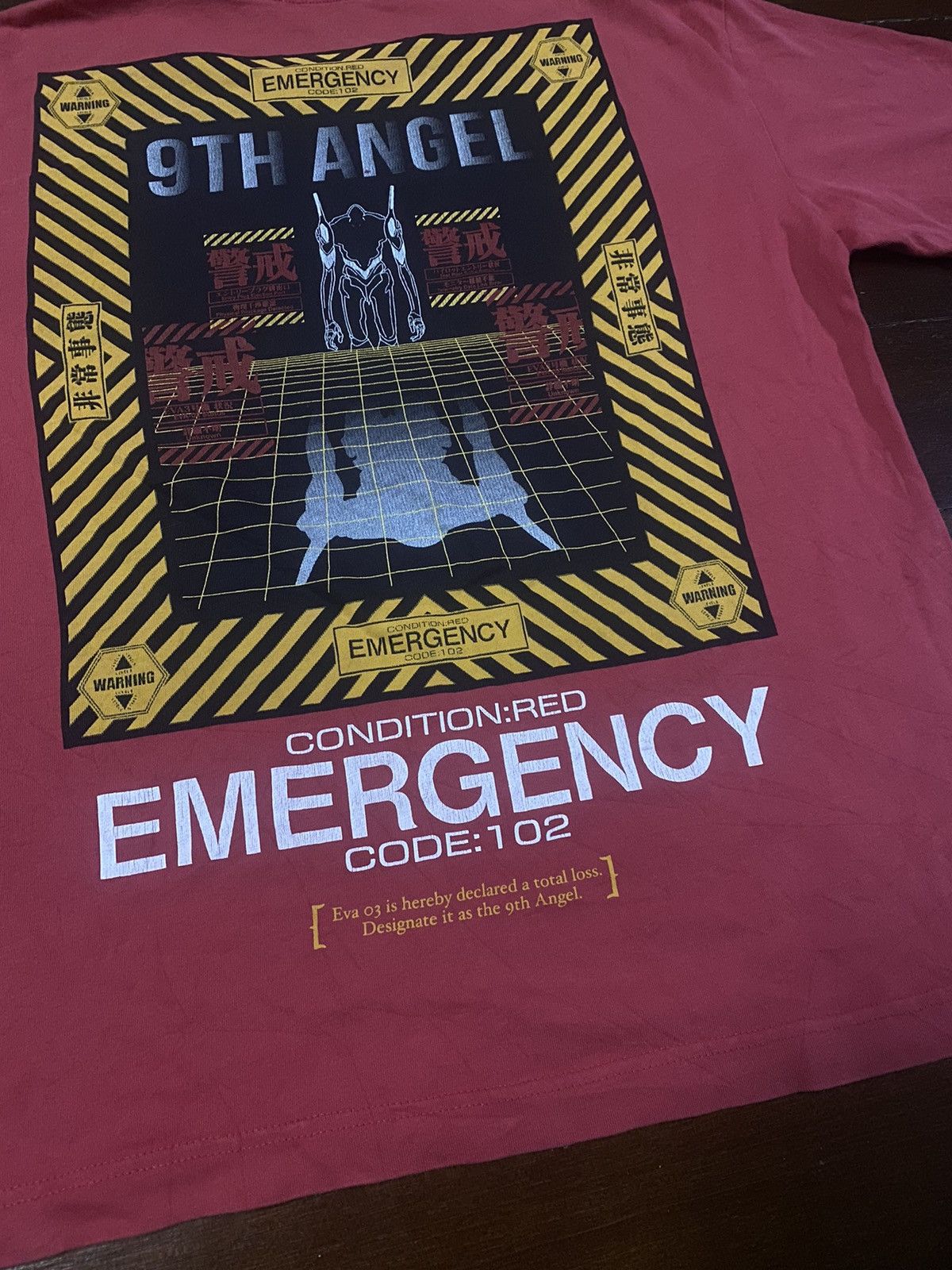 Anime × Universal Studios Gu x Neon Genesis Evangelion eva 03 emergency Size US M / EU 48-50 / 2 - 6 Thumbnail