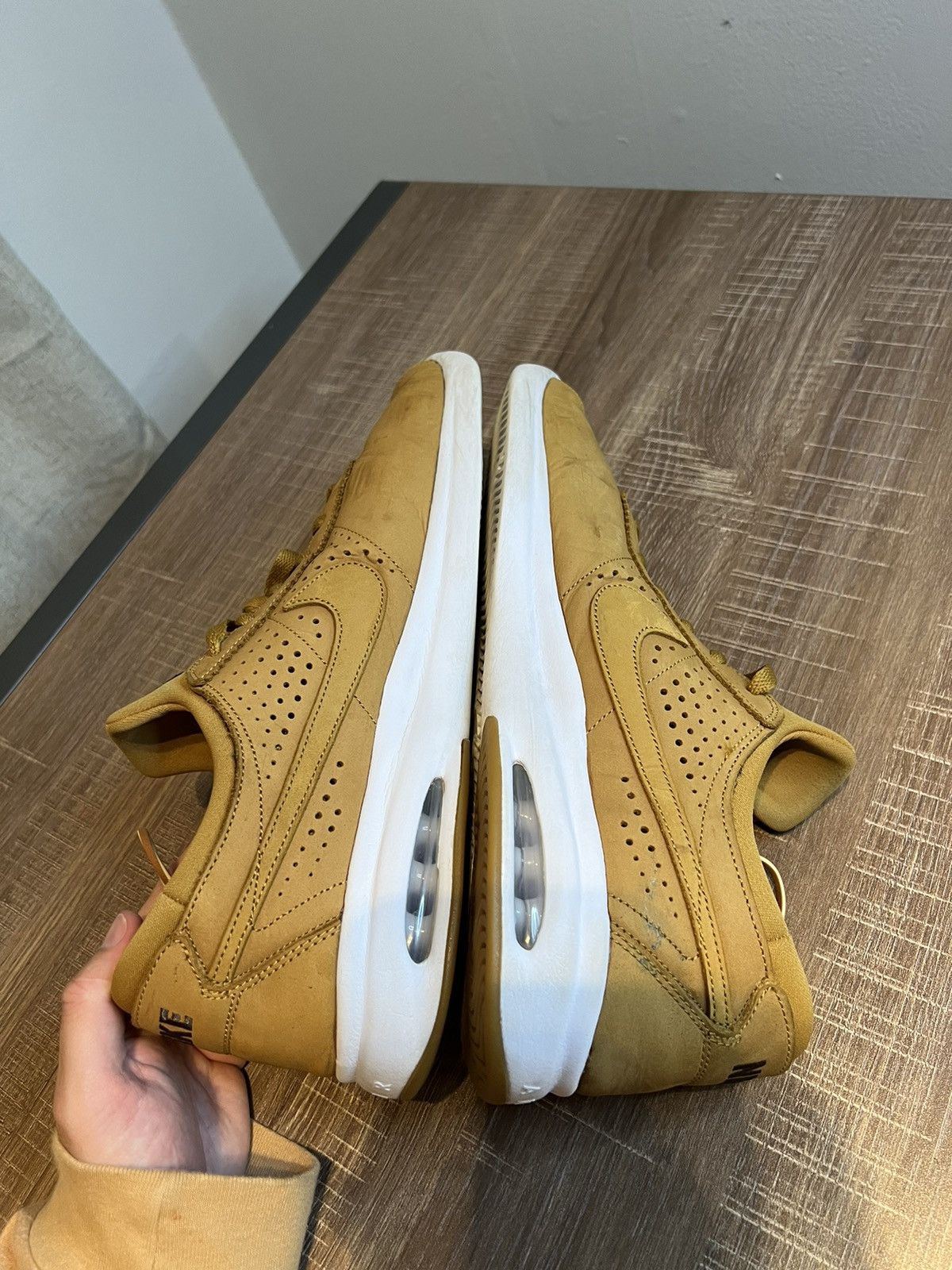 Nike Nike SB Air Max Bruin Vapor men’s size 14 wheat Suede Shoes Size US 14 / EU 47 - 5 Thumbnail