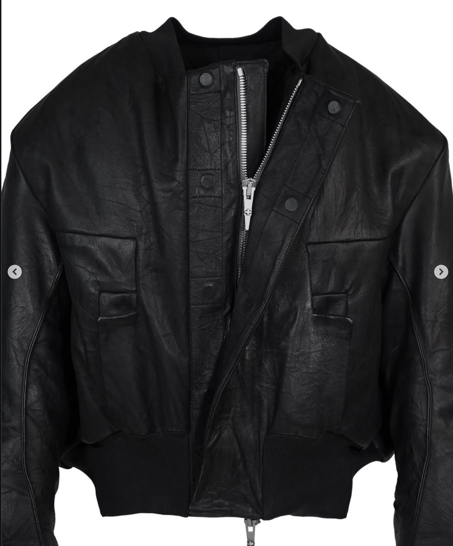 SHINE LUXURY MASTERONE MORPHED TEMPLAR PROSTHETIC BOMBER JACKET Medium Size US M / EU 48-50 / 2 - 10 Thumbnail