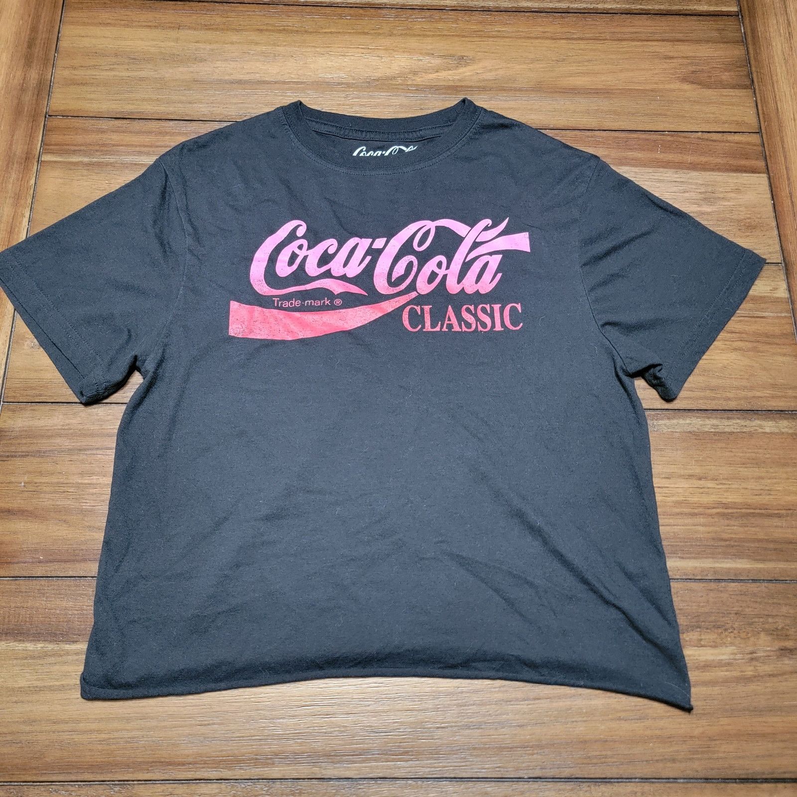 Coca Cola Coca-Cola Cut Crop Tee "Coca-Cola Classic" Logo - Size Small Size S / US 4 / IT 40 - 1 Thumbnail