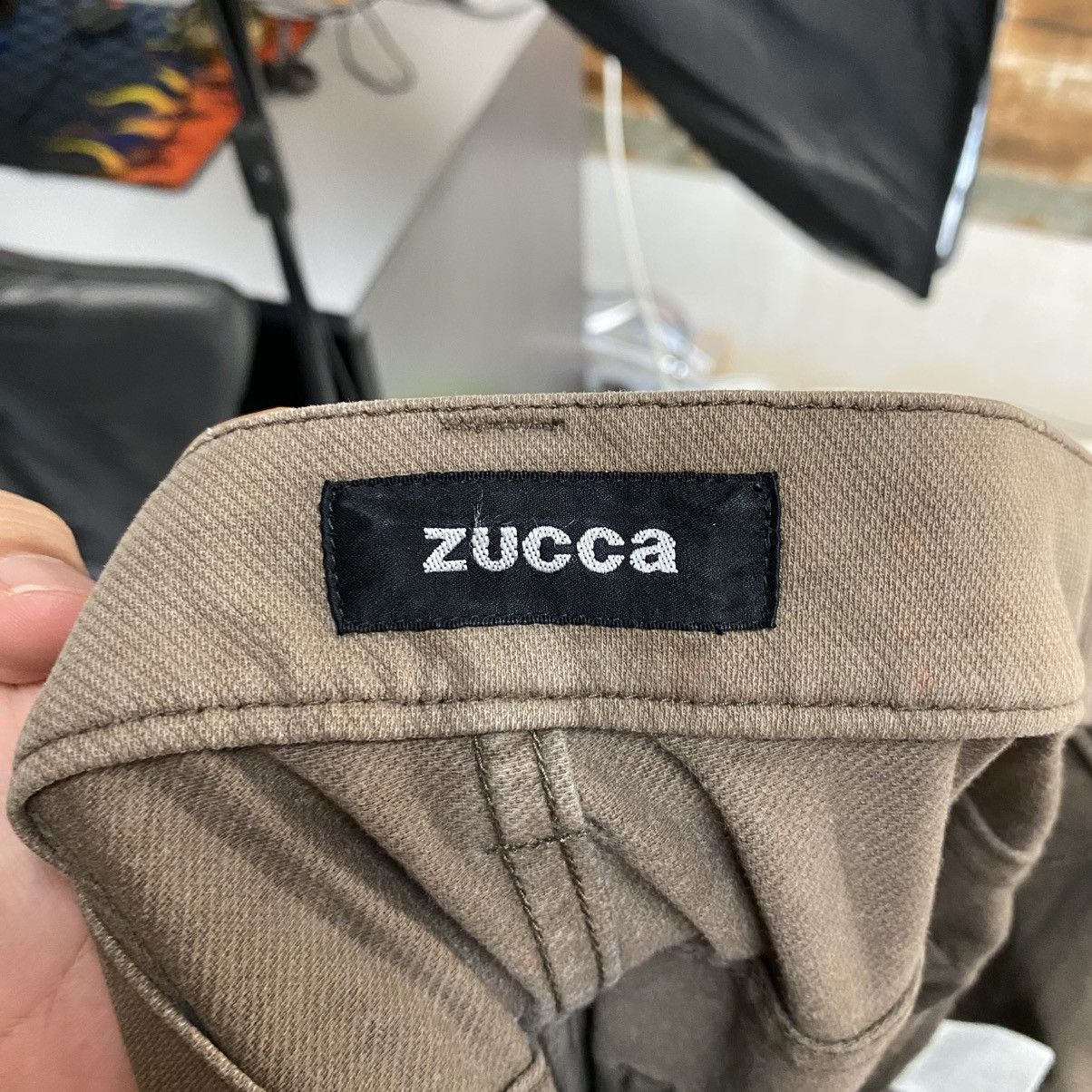 Zucca DL Zucca Brown Cargo Multipocket Pants #C1260 Size US 29 - 22 Thumbnail