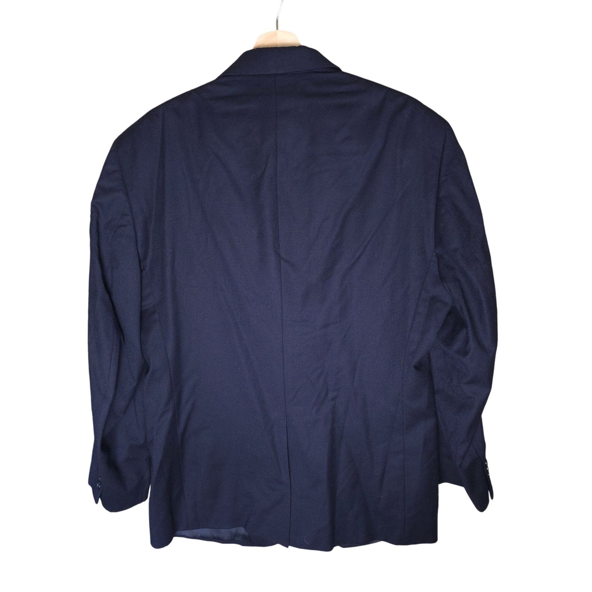 Jos. A. Bank Jos. A. Bank Mens Navy Blue Blazer suit Jacket 2 Button Siz Size 44L - 8 Thumbnail