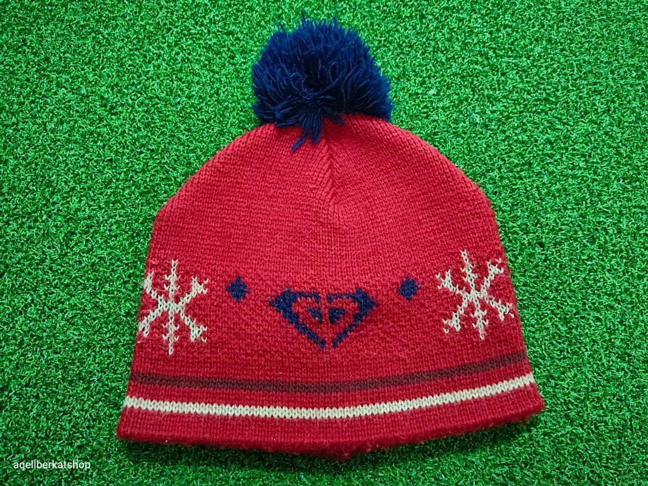 Japanese Brand VTG 90S ROXY Snowcap Beanie Size ONE SIZE - 2 Thumbnail