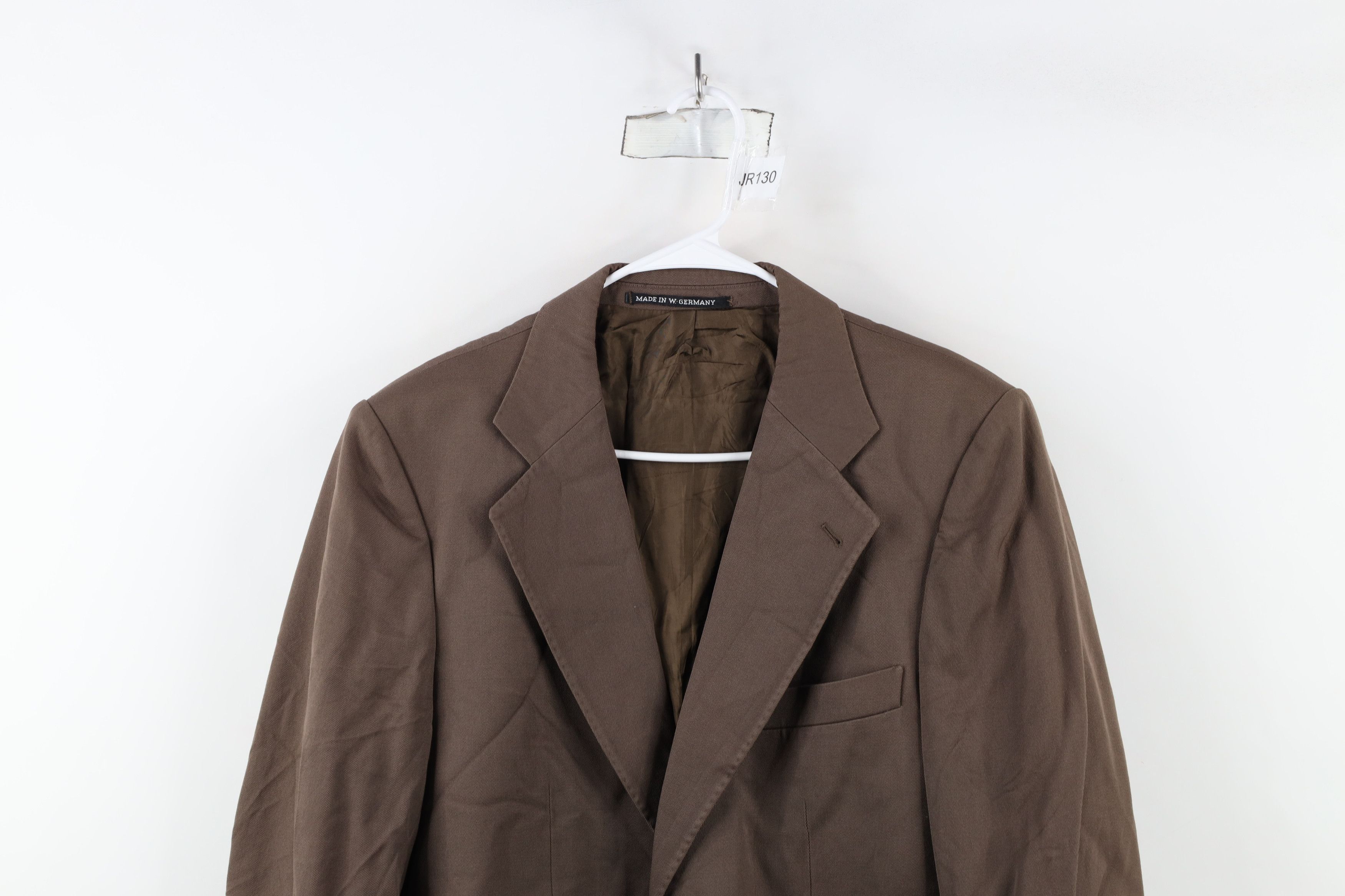 Vintage Vintage 70s Streetwear Suit Coat Jacket Brown W Germany Size US L / EU 52-54 / 3 - 2 Thumbnail