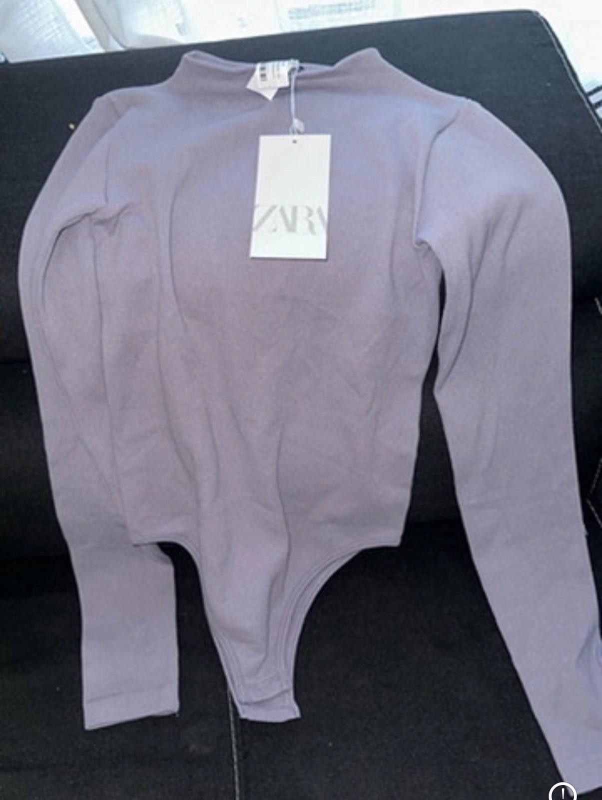Zara ZARA Stretchy purple Top Size Xs Size XS / US 0-2 / IT 36-38 - 1 Thumbnail