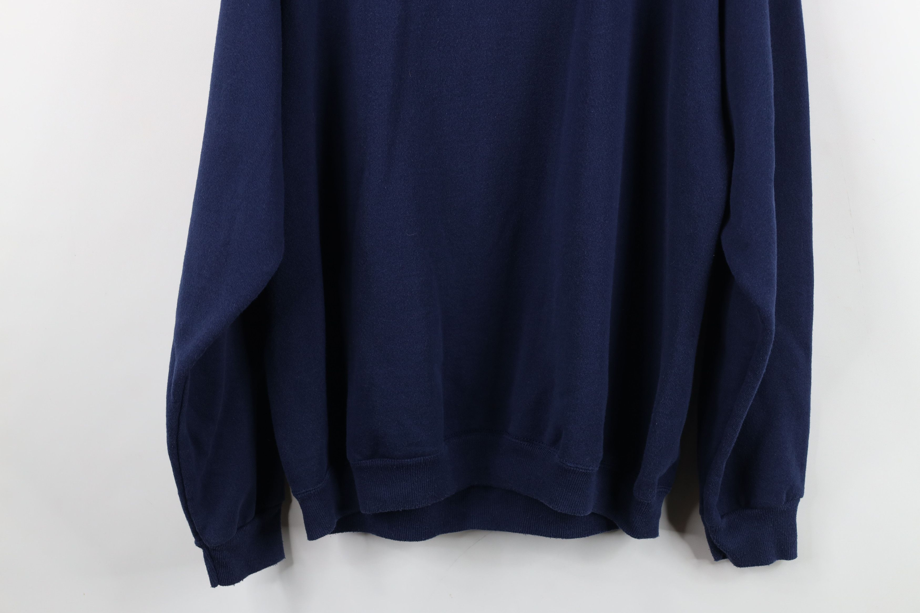 Vintage Vintage 90s Spell Out SSN 769 USS Toledo Sweatshirt Blue USA Size US L / EU 52-54 / 3 - 11 Thumbnail