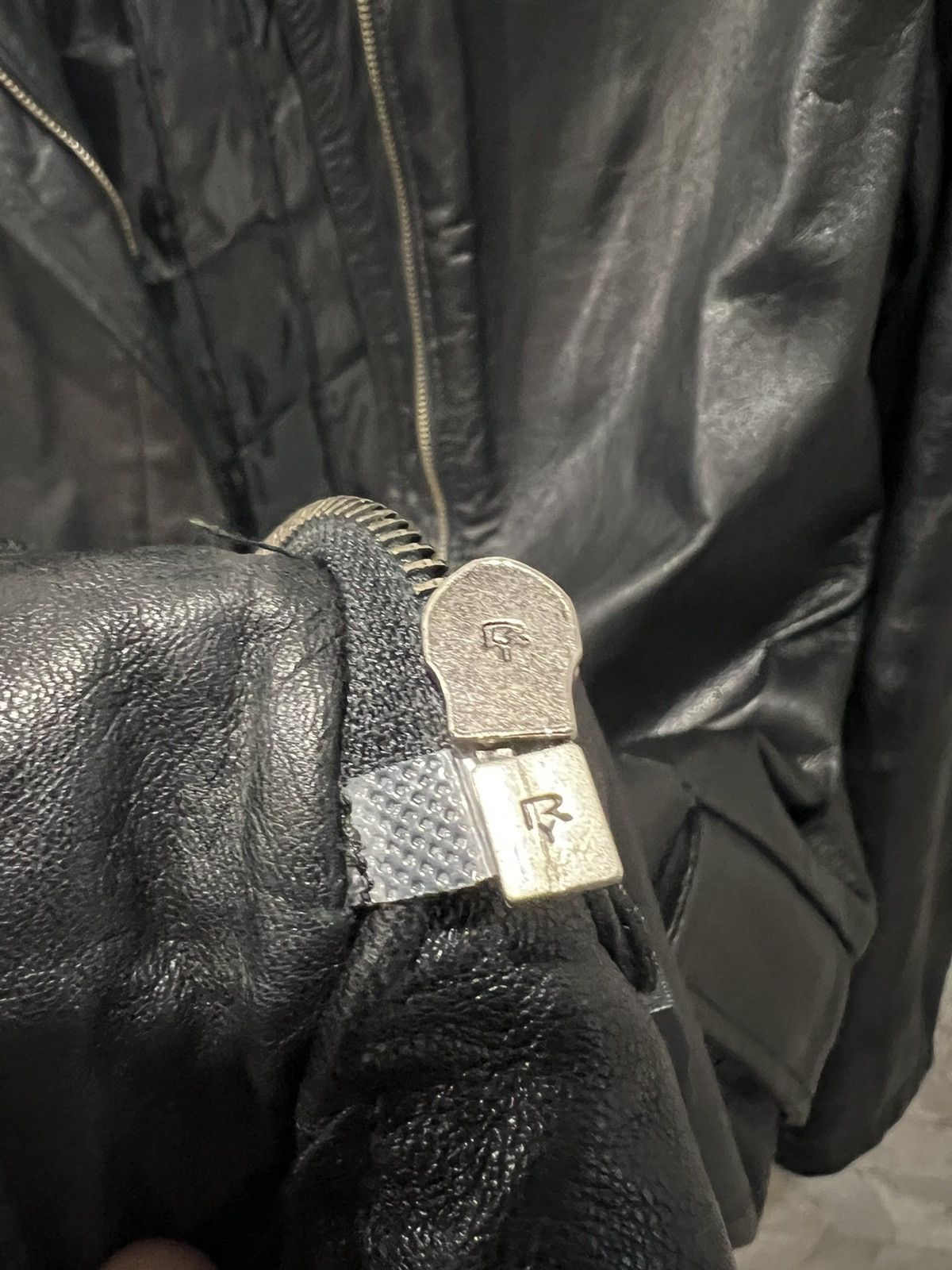 Genuine Leather × Vera Pelle Vera Pelle Real Leather Vintage Jacket Italy Soft Size US M / EU 48-50 / 2 - 5 Thumbnail
