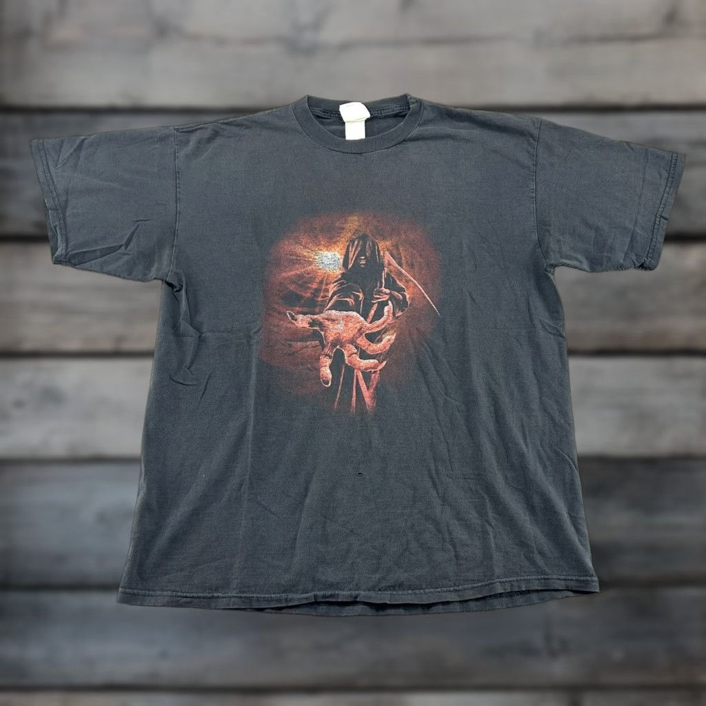 Vintage VINTAGE Briar Creek Shirt Mens XL Black Children of Bodom Rock Metal Band 90s Skull Logo Size US XL / EU 56 / 4 - 1 Thumbnail