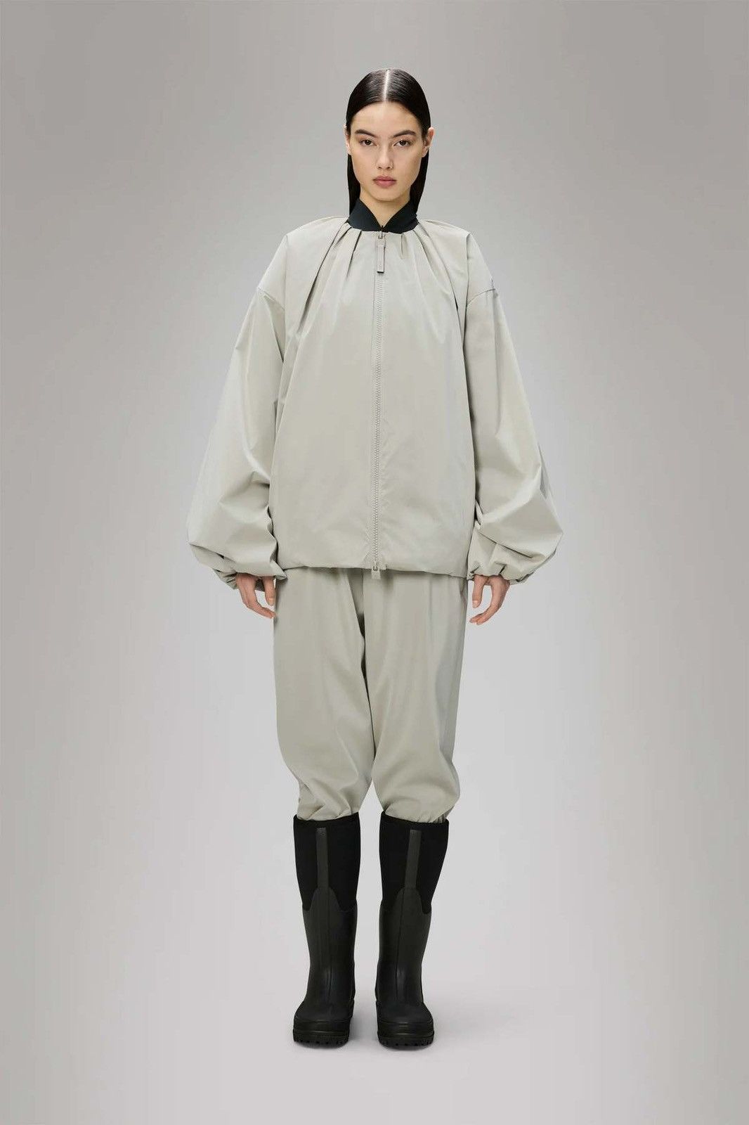 Rains RAINS Unisex Lohja Vision Matrix Insulated Bomber Jacket Size US S / EU 44-46 / 1 - 3 Thumbnail